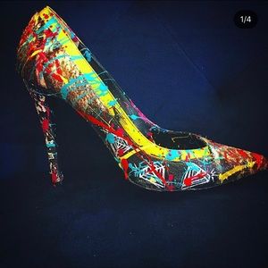 Customized Fendi heels